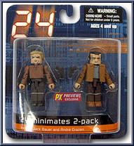 Jack Bauer / Andre Drazen from 24 - Minimates - Exclusives manufactured by Diamond Select [Front]