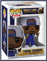 Tupac Shakur (Overalls) (Thug Life) from 2Pac - Pop! Vinyl Figures manufactured by Funko [Front]