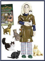 Crazy Cat Lady Action Figure