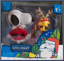 Santa Snoopy Action Figure