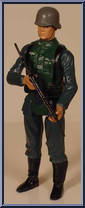 German Stormtrooper from Action Force - Basic Series manufactured by Palitoy [Loose]