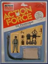 US Paratrooper from Action Force - Basic Series manufactured by Palitoy [Front]