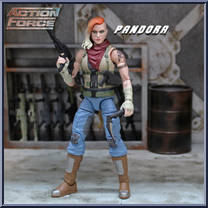 Pandora from Action Force - Series 3 manufactured by Valaverse [Loose]