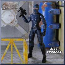 Riot Warfare (Republic Guard) (Female) from Action Force - Series 3 manufactured by Valaverse [Loose]