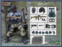 Rollout from Action Force - Series 2 manufactured by Valaverse [Loose]