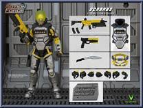 Scarabs from Action Force - Series 2 manufactured by Valaverse [Loose]