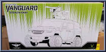 Vanguard (Desert Tan / Muddy) from Action Force - Vehicles manufactured by Valaverse [Front]