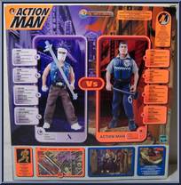 Action Man vs. X from Action Man - Basic Series manufactured by Hasbro [Back]
