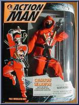 Crimson Warrior Action Figure