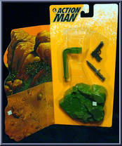 Display Stand from Action Man - Gear manufactured by Hasbro [Front]