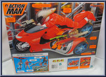 Missile Tilt Racer from Action Man - Vehicles manufactured by Hasbro [Back]