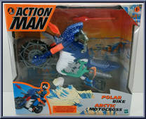 Polar Bike from Action Man - Vehicles manufactured by Hasbro [Front]
