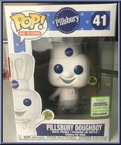 Pillsbury Doughboy (Shamrock Cookie) from Ad Icons - Pop! Vinyl Figures manufactured by Funko [Front]