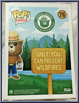 Smokey Bear (Bucket) from Ad Icons - Pop! Vinyl Figures manufactured by Funko [Back]