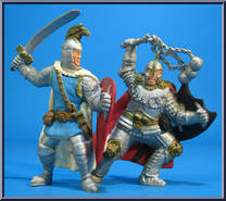 Heroic Men at Arms from Advanced Dungeons & Dragons - PVC Figures manufactured by LJN [Loose]