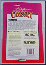 Eugene from Adventures in Odyssey - Basic Series manufactured by Rainfall Toys [Back]