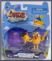 Lumpy & Jake from Adventure Time - Collector's Pack manufactured by Jazwares [Front]