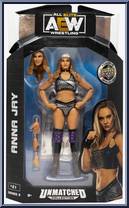 Anna Jay from AEW - Unmatched - Series  3 manufactured by Jazwares [Front]