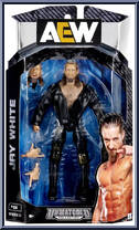 Jay White from AEW - Unmatched - Series 11 manufactured by Jazwares [Front]