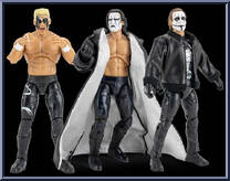 Legacy of Sting 3-Pack from AEW - Unmatched - Exclusives manufactured by Jazwares [Loose]