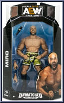 Miro from AEW - Unmatched - Series  1 manufactured by Jazwares [Front]