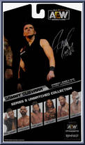 Sammy Guevara from AEW - Unmatched - Series  5 manufactured by Jazwares [Back]