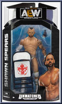 Shawn Spears from AEW - Unmatched - Series  5 manufactured by Jazwares [Front]