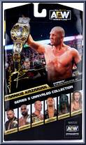 Frankie Kazarian from AEW - Unrivaled - Series  5 manufactured by Jazwares [Back]