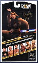 Jamie Hayter from AEW - Unrivaled - Series 12 manufactured by Jazwares [Back]