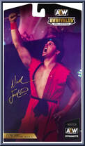 Nick Jackson as Ken from AEW - Unrivaled - Street Fighter manufactured by Jazwares [Back]