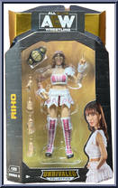 Riho from AEW - Unrivaled - Series  3 manufactured by Jazwares [Front]