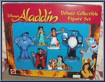 Deluxe Collectible Figure Set from Aladdin - Gift Sets manufactured by Mattel [Front]