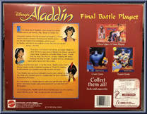 Final Battle Playset from Aladdin - Playsets manufactured by Mattel [Back]