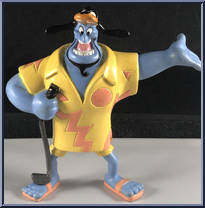 Genie (Vacation) from Aladdin - Collectible Figures manufactured by Mattel [Loose]