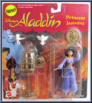 Jasmine (Birdcage) from Aladdin - Basic Series manufactured by Mattel [Front]