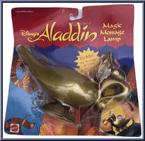 Magic Message Lamp from Aladdin - Role Play manufactured by Mattel [Front]