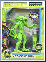 Xenomorph Warrior (Glow in the Dark) from Alien Collection - Basic Series manufactured by Lanard Toys [Front]