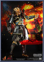 Samurai Predator from Alien vs Predator - Alien vs Predator manufactured by Hot Toys [Loose]