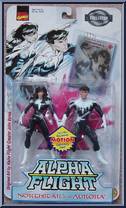 Northstar / Aurora from Alpha Flight - Basic Series manufactured by Toy Biz [Front]