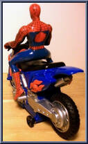 Dirt Bike from Amazing Spider-Man - Bump & Go manufactured by Toy Biz [Loose]