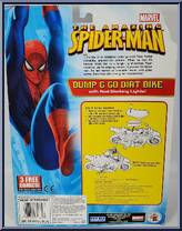 Dirt Bike from Amazing Spider-Man - Bump & Go manufactured by Toy Biz [Back]