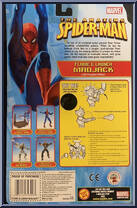 Mad Jack (Flame N' Launch) from Amazing Spider-Man - Series 3 manufactured by Toy Biz [Back]