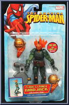 Mad Jack (Flame N' Launch) from Amazing Spider-Man - Series 3 manufactured by Toy Biz [Front]