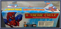 X-Treme Cycle from Amazing Spider-Man - Vehicles manufactured by Toy Biz [Back]