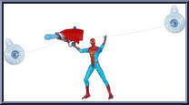 Zip Rocket Spider-Man Action Figure