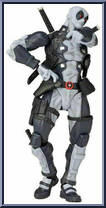 Deadpool (X-Force) from Amazing Yamaguchi Revoltech - Marvel manufactured by Kaiyodo [Loose]