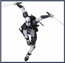 Deadpool (X-Force) from Amazing Yamaguchi Revoltech - Marvel manufactured by Kaiyodo [Loose]