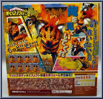 Endeavor from Amazing Yamaguchi Revoltech - My Hero Academia manufactured by Kaiyodo [Back]