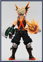 Katsuki Bakugo from Amazing Yamaguchi Revoltech - My Hero Academia manufactured by Kaiyodo [Loose]