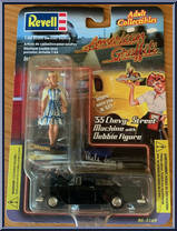55 Chevy Street Machine with Debbie Action Figure